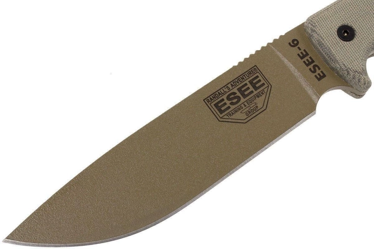 Patvari 1095 plieno geležtė su Dark Earth paviršiumi