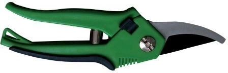 Garden Semi-Round Shears 21 cm, Steel, Cutting Diameter 20 mm, Green