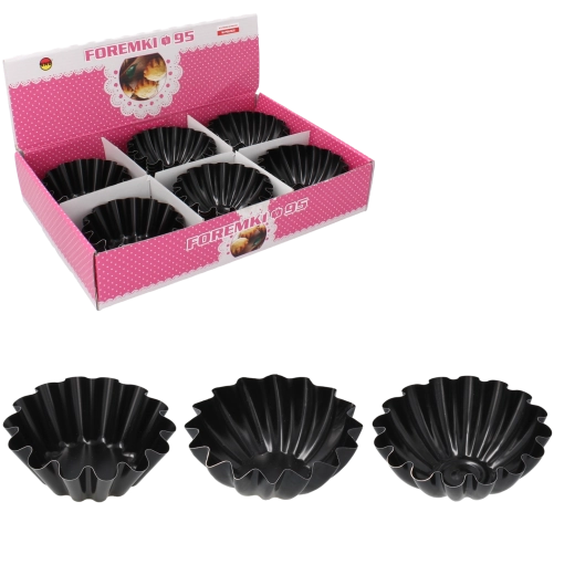 Non-stick mini bundt cake baking mold, 9.5 cm