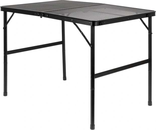 Durable perforated metal tabletop