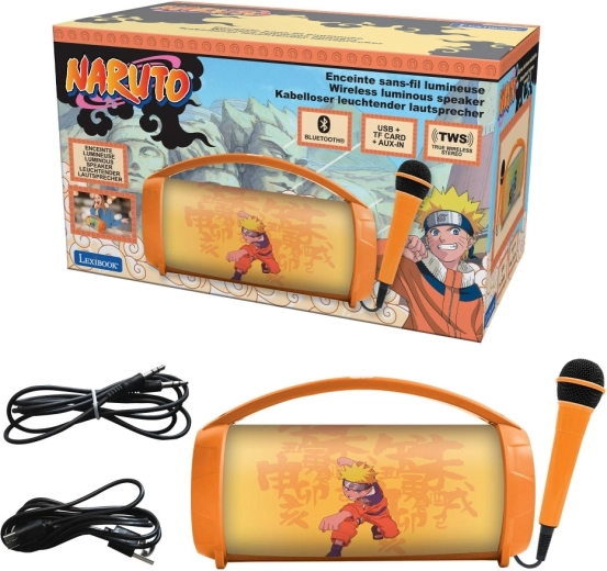 Bluetooth garsiakalbis su mikrofonu ir šviesos efektais NARUTO Lexibook