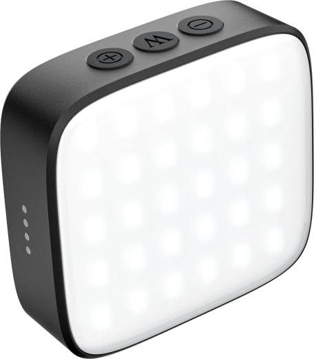 Kompaktiška stovyklavimo LED lempa WUBEN F5 su išorine baterija (powerbank) 500 lm, pilka