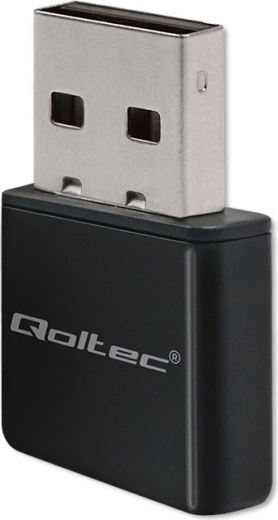 Belaidis mini WiFi adapteris Qoltec USB 2.0 300 Mbps