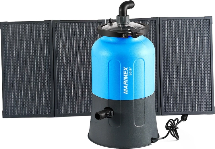 Solar operation with the option of mains power
