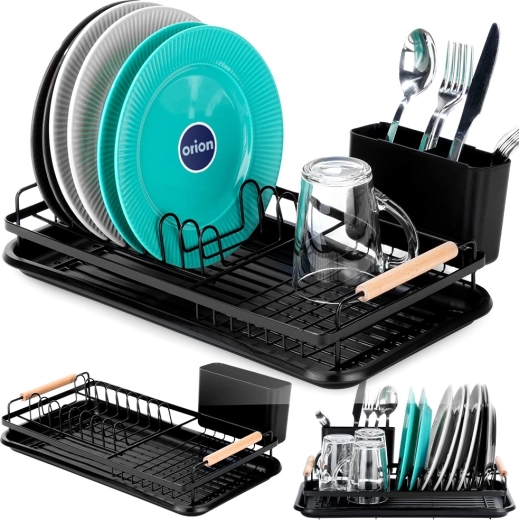 Universalus dviejų skyrių stalo įrankių laikiklis