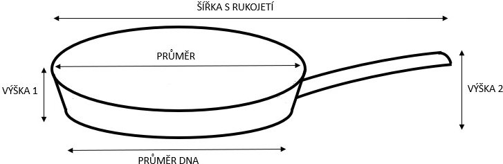 Nerūdijančio plieno keptuvė Kitchisimo Chef 24 cm su nepridegančia danga