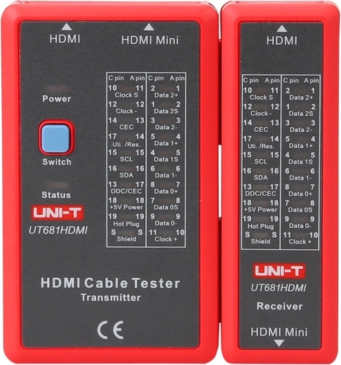 UNI‑T UT681HDMI HDMI kabelių testeris