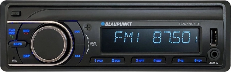 Automagnetola BLAUPUNKT su Bluetooth, FM/RDS, USB ir AUX