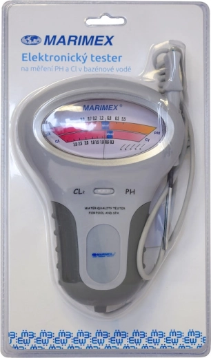 Elektroninis baseino vandens pH ir laisvojo chloro testeris