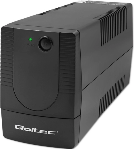 Back-up Power Supply UPS Qoltec 650 VA 360 W