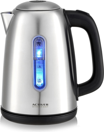 Fast heating thanks to 1850–2200 W power