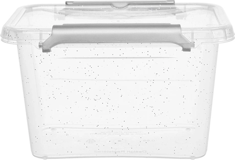 Set of 2 antibacterial food containers, 1.15 L