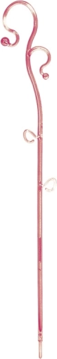 Atrama orchidėjoms Decor III rožinė permatoma 39 cm