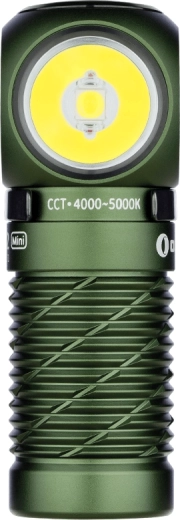 Headlamp and EDC Flashlight OLIGHT Perun 2 Mini OD Green with Red Light