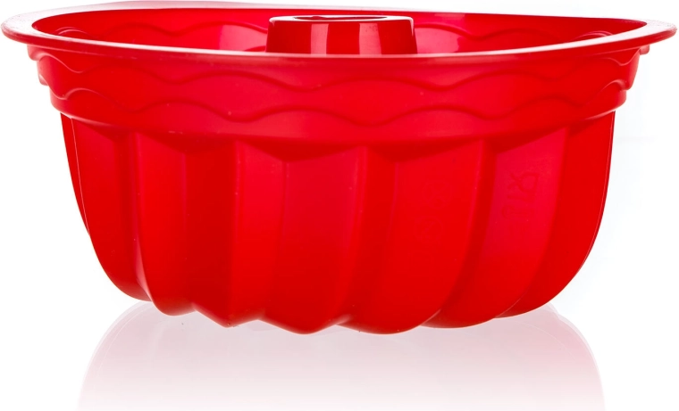 Silikoninė keksinio (bábovkos) forma 24 cm Culinaria raudona