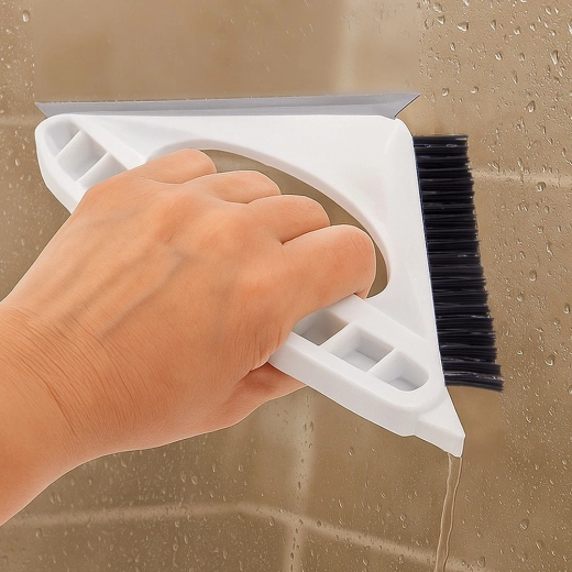 Efficient water removal from glass and tiles