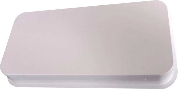 Flat plastic cap 110 × 55 mm for ducting