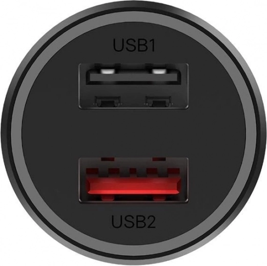 Dvigubas USB išėjimas dviejų įrenginių įkrovimui