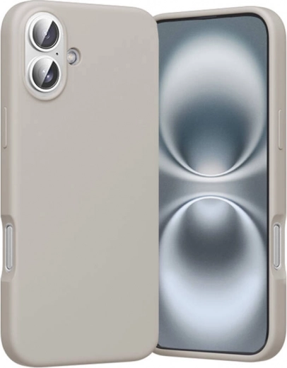 Vention silicone case for iPhone 16 Plus with MagSafe (gray)