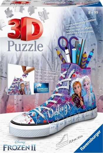 Ravensburger 3D dėlionė sportbatis Ledynmetis 2 – pieštukinė, 112 dalių