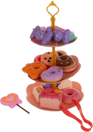 Tiered stand and sweets for serving