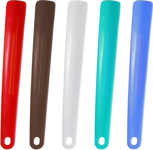 Batų šaukštas 29 cm – plastikas, spalvų miksas