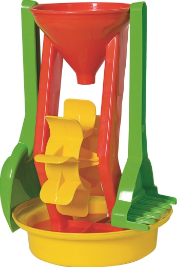 Androni smėlio žaidimų rinkinys su malūnėliu, aukštis 26 cm