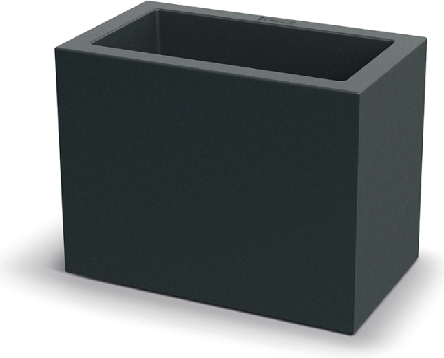Geneca Case Planter Box, Dark Grey, 58 cm