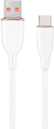 USB-A į USB-C kabelis 1,5 m baltas