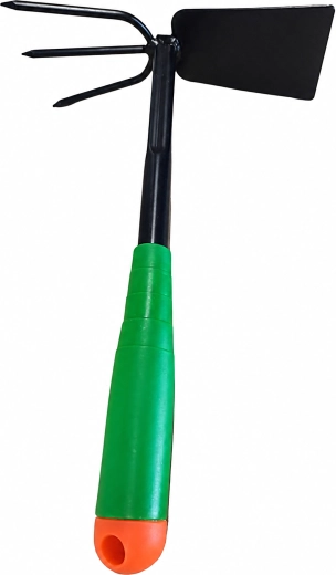 Hand Garden Hoe 2-in-1 with Cultivator, 31 cm