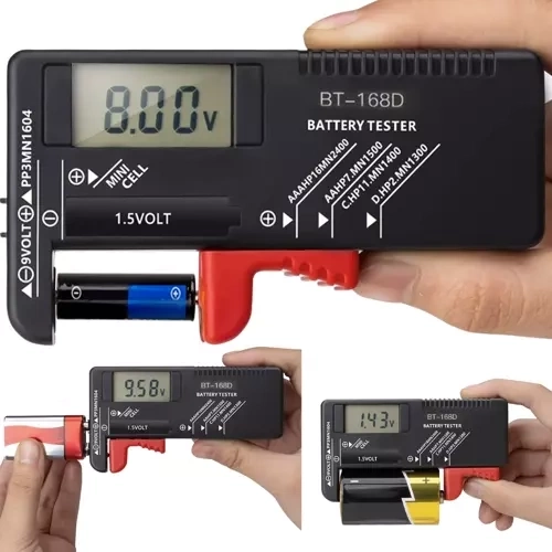 Bigstren battery tester with LCD display - 1 piece