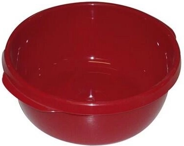 Plastikinis dubenėlis su rankenėlėmis 16 cm, spalvų mišinys