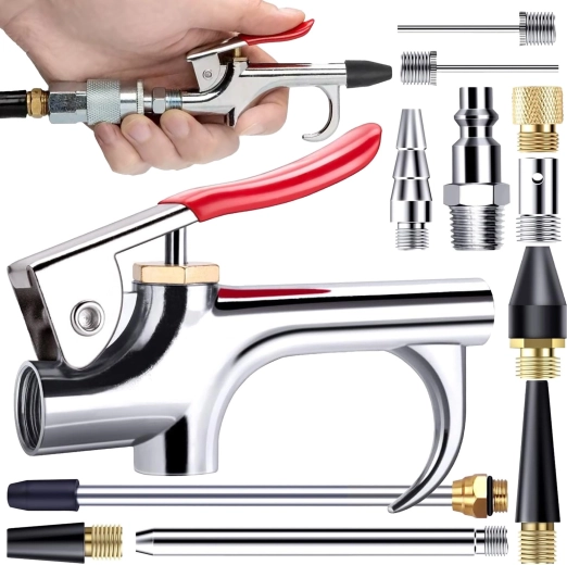 Interchangeable nozzles for more uses