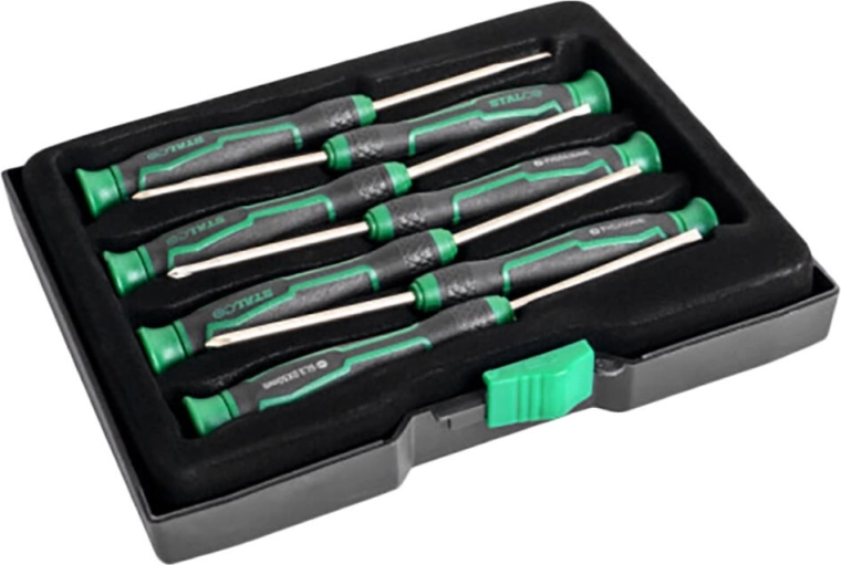 Fine 7-piece precision screwdriver set STALCO