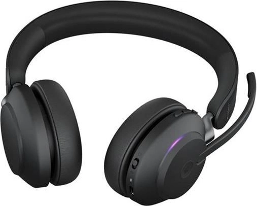 Evolve2 65 MS Stereo Headphones Black