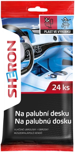 SHERON prietaisų skydelio servetėlės, 24 vnt.