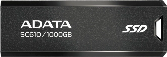 External SSD ADATA SC610 1000GB USB3.2 Gen2 Black