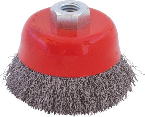 Cup braided wire brush M14 75 mm, wire 0.3 mm