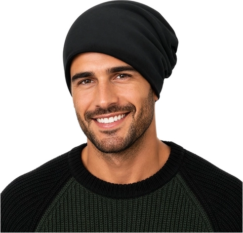 Unisex kirpimas ir minimalistinis juodas dizainas