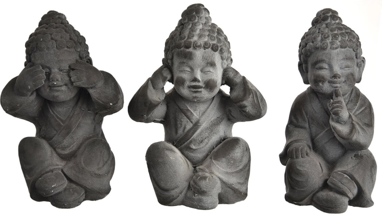 Decorative Buddha figurine – Three Wise Monkeys