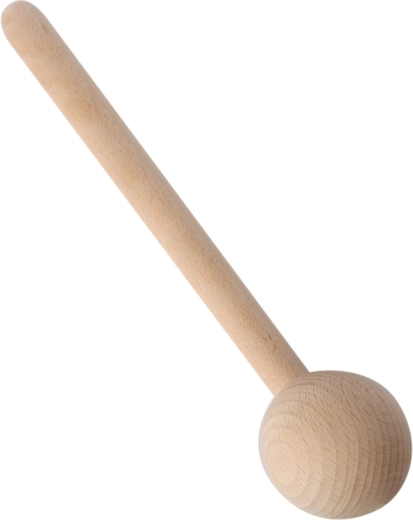 Tešlos trynimo kamuolys iš buko medienos