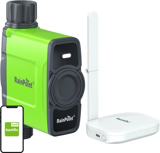 RainPoint Wi‑Fi laistymo valdymo blokas su 1 zona ir vartais