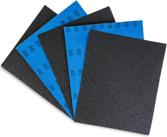 Coarse sanding with grit 40