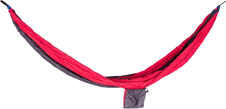 Nylon hammock 270 × 140 cm red-black