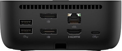 Rich connectivity for multiple monitors and peripherals