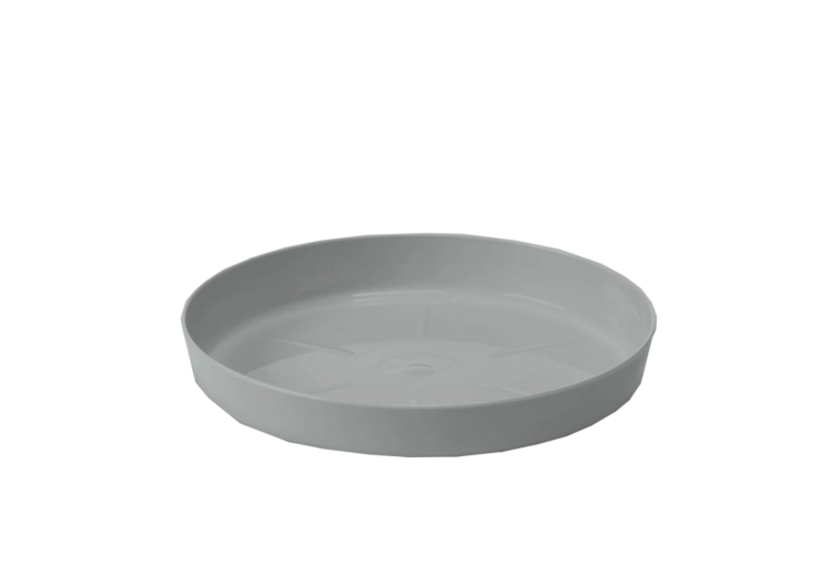 Gray saucer for flowerpot Lamela Magnolia 17 cm