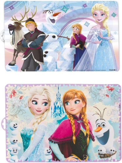 Plastic kids’ placemat FROZEN 43 × 29 cm, mix of designs