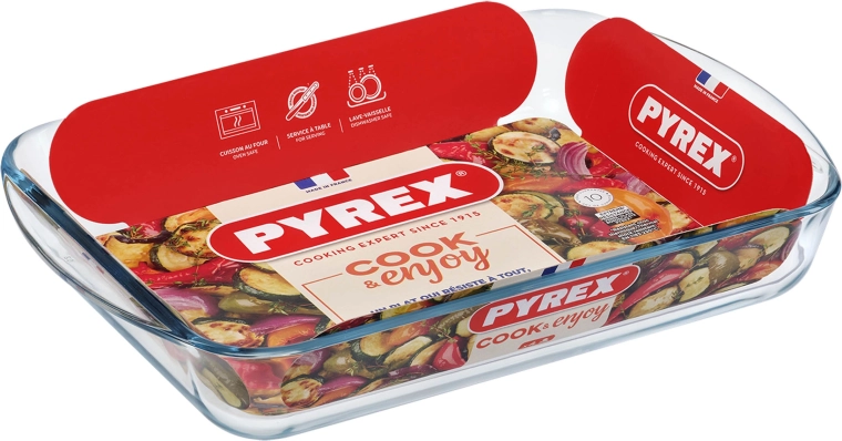 Stiklinė kepimo forma PYREX 2,7 l 35 × 23 × 6 cm
