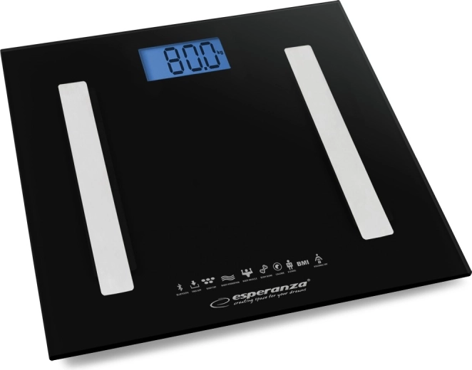 Personal Scale 8-in-1 with Bluetooth Function B.FIT Black
