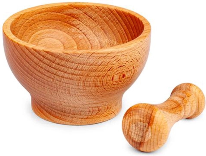 TORO Wooden Mortar 10.5 cm